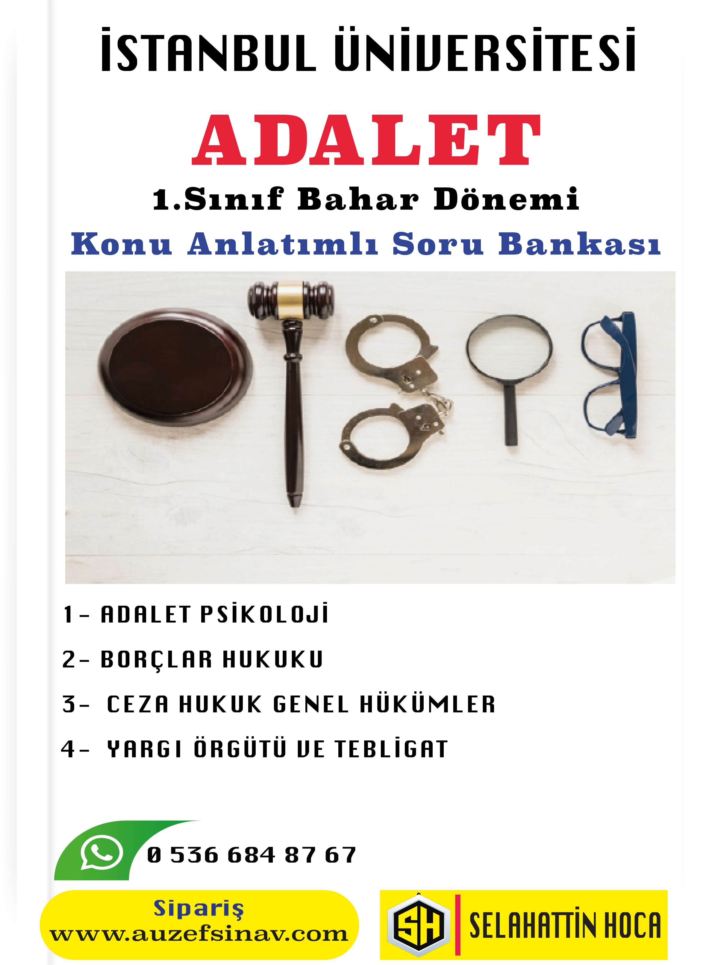 Adalet 1.Sınıf Konu Anlatımlı Soru Bankası- 4 Ders